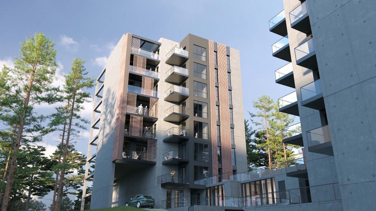 VILLION Krtsanisi Homes architectural render